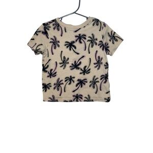 Old Navy Toddler Boys Short Sleeve Palm Tree T-Shirt Size 3T